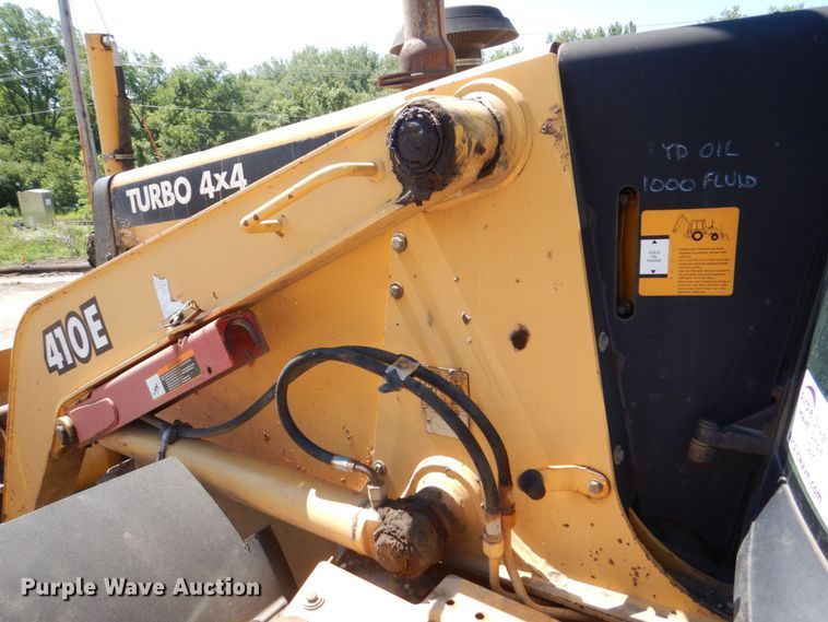 image for item DS8115 1998 John Deere 410E  backhoe