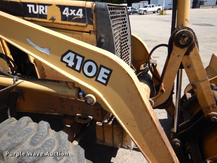 image for item DS8115 1998 John Deere 410E  backhoe
