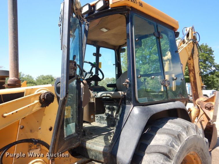 image for item DS8115 1998 John Deere 410E  backhoe