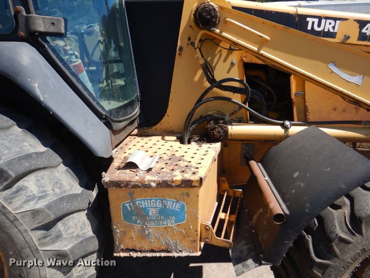 image for item DS8115 1998 John Deere 410E  backhoe