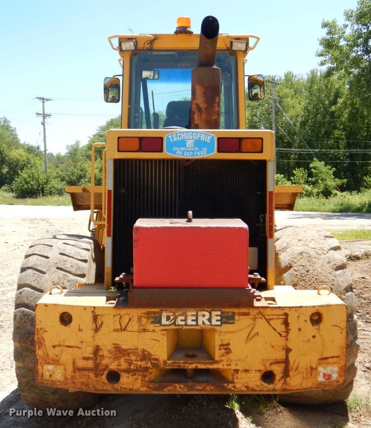 image for item DS8121 1995 John Deere 644G  wheel loader