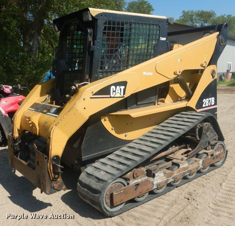 image for item HU9429 2007 Caterpillar 287B  skid steer loader
