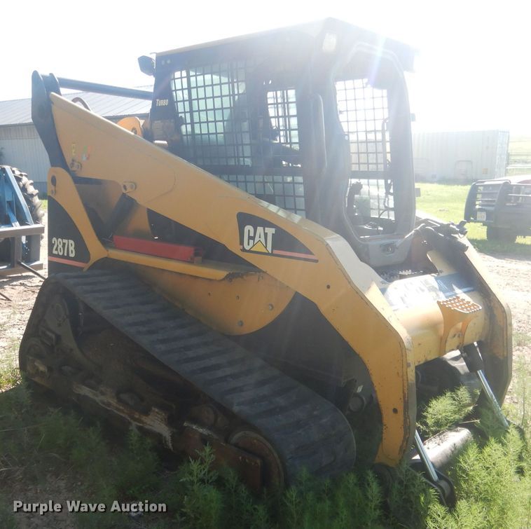 image for item HU9429 2007 Caterpillar 287B  skid steer loader