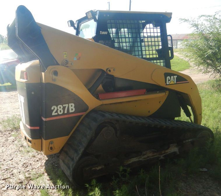 image for item HU9429 2007 Caterpillar 287B  skid steer loader