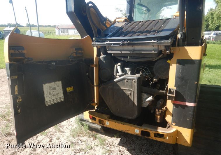 image for item HU9429 2007 Caterpillar 287B  skid steer loader