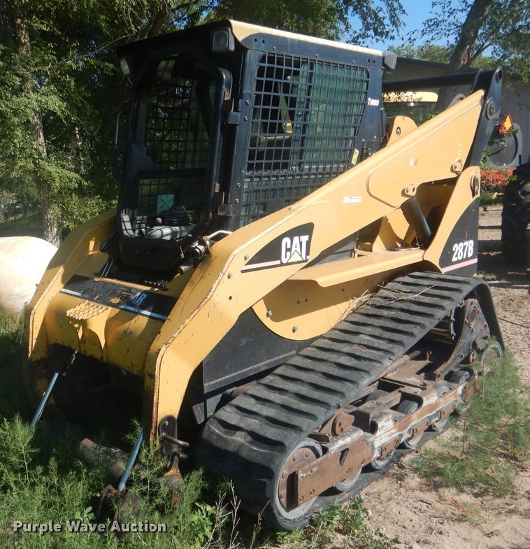 image for item HU9429 2007 Caterpillar 287B  skid steer loader