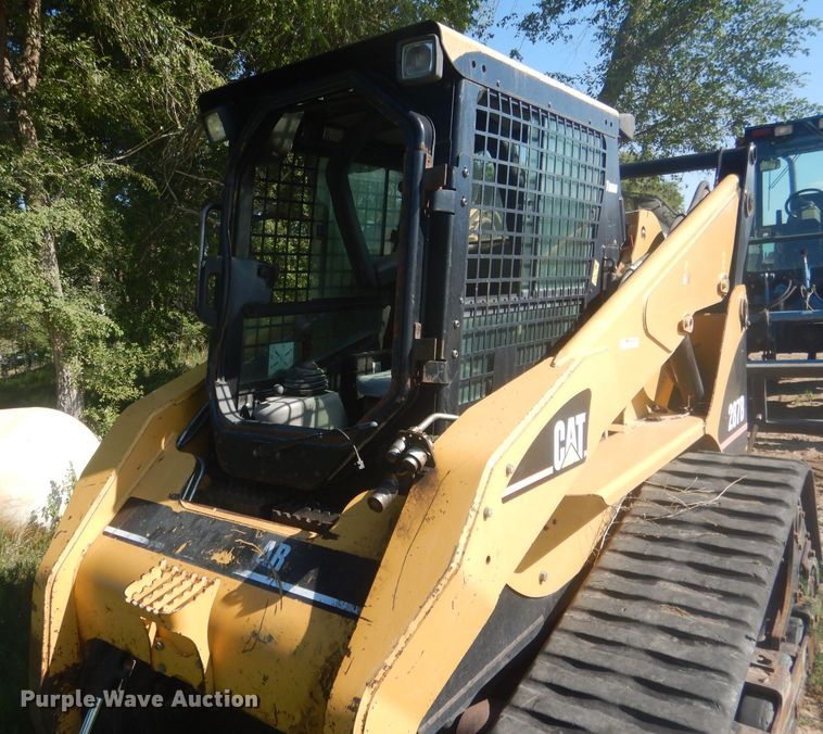 image for item HU9429 2007 Caterpillar 287B  skid steer loader