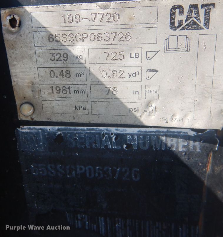 image for item HU9429 2007 Caterpillar 287B  skid steer loader