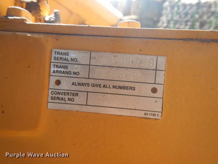 image for item HU9430 1999 Caterpillar 613C  scraper