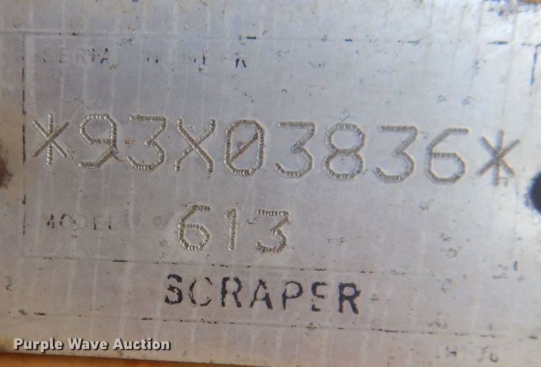 image for item HU9430 1999 Caterpillar 613C  scraper