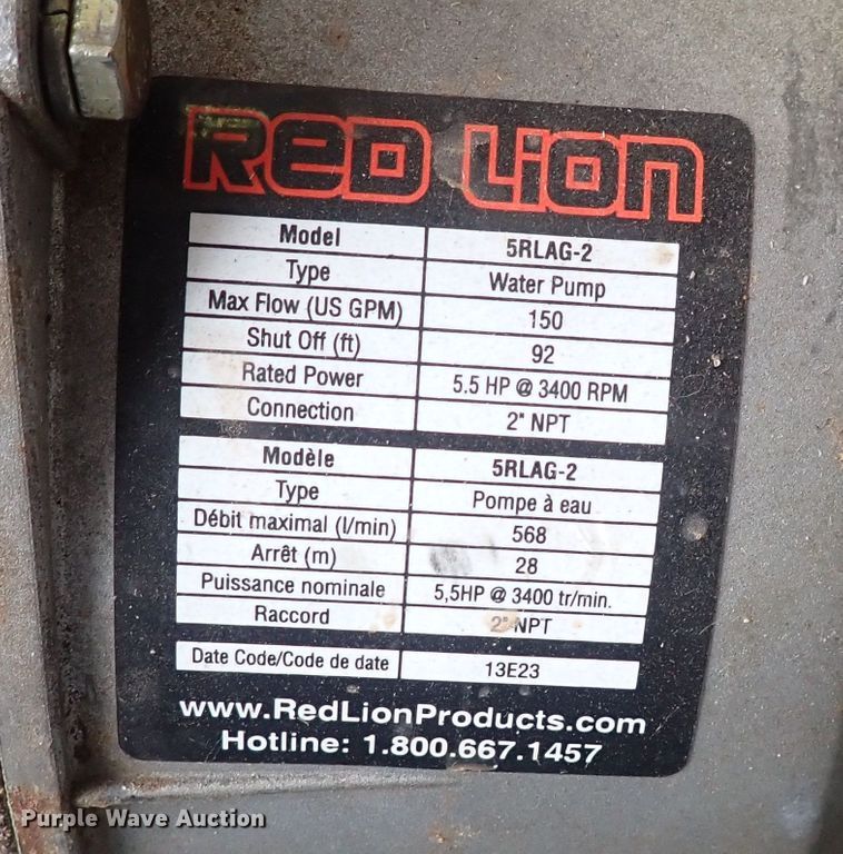 image for item IN9061 (2) trash pumps