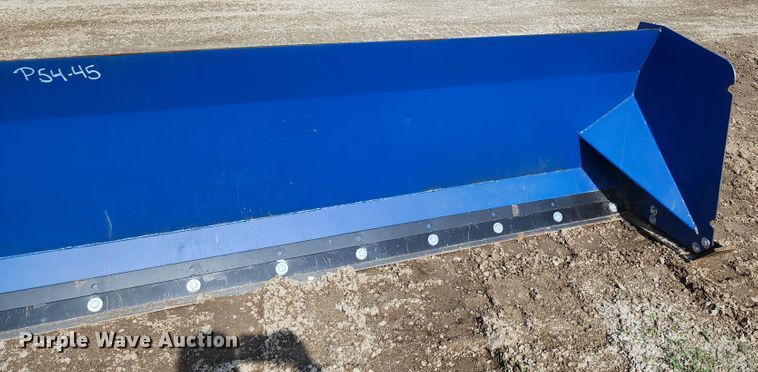 image for item JA9858 118" W skid steer snow pusher