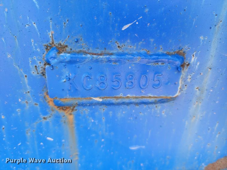 image for item JA9858 118" W skid steer snow pusher