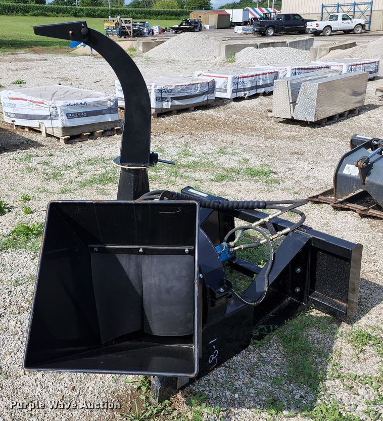 image for item JA9860 Mower King BX42S  skid steer wood chipper