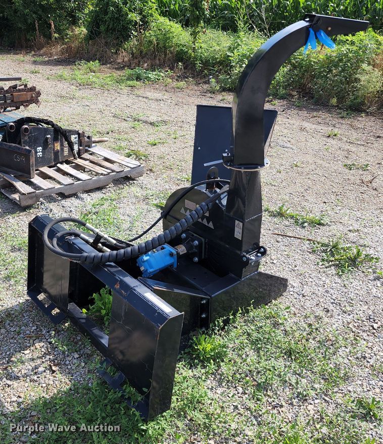 image for item JA9860 Mower King BX42S  skid steer wood chipper