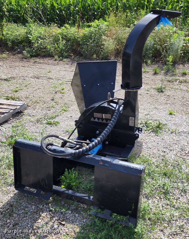 image for item JA9860 Mower King BX42S  skid steer wood chipper