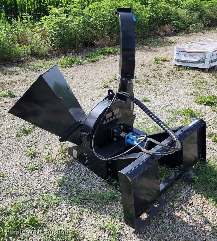 image for item JA9860 Mower King BX42S  skid steer wood chipper