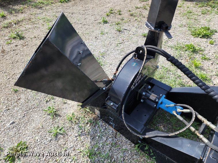 image for item JA9860 Mower King BX42S  skid steer wood chipper