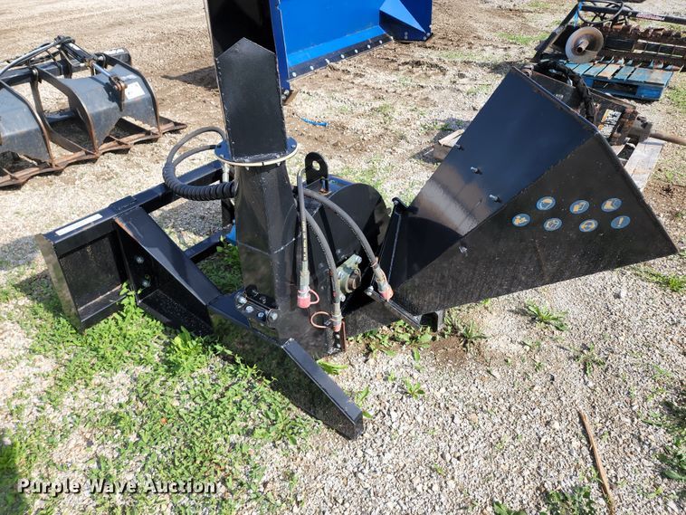 image for item JA9860 Mower King BX42S  skid steer wood chipper