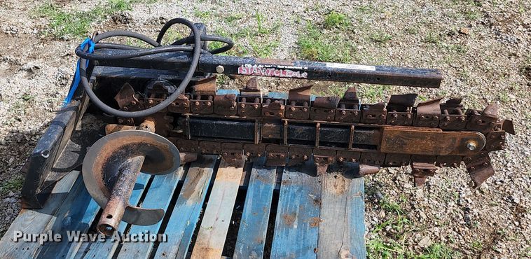 image for item JA9862 Compact utility loader trencher