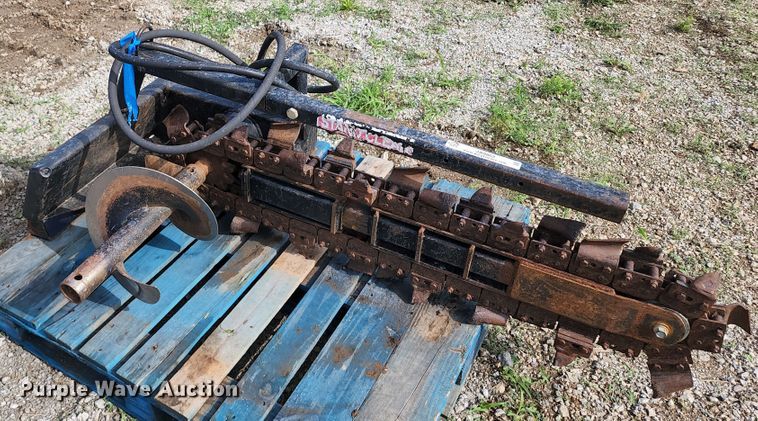 image for item JA9862 Compact utility loader trencher