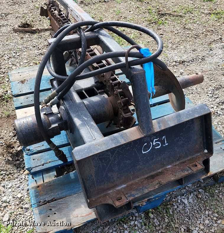 image for item JA9862 Compact utility loader trencher