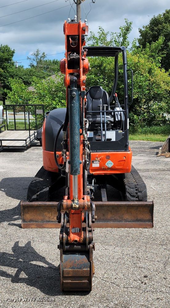 image for item JA9866 2015 Kubota U35-4  mini excavator