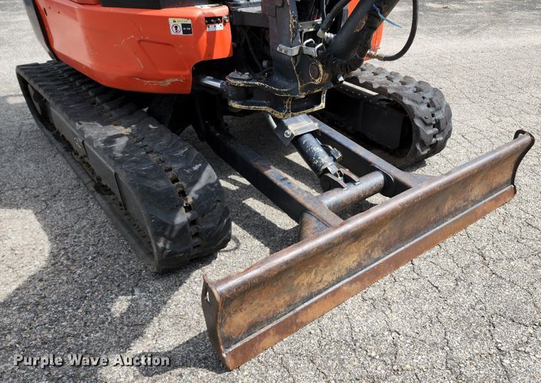 image for item JA9866 2015 Kubota U35-4  mini excavator