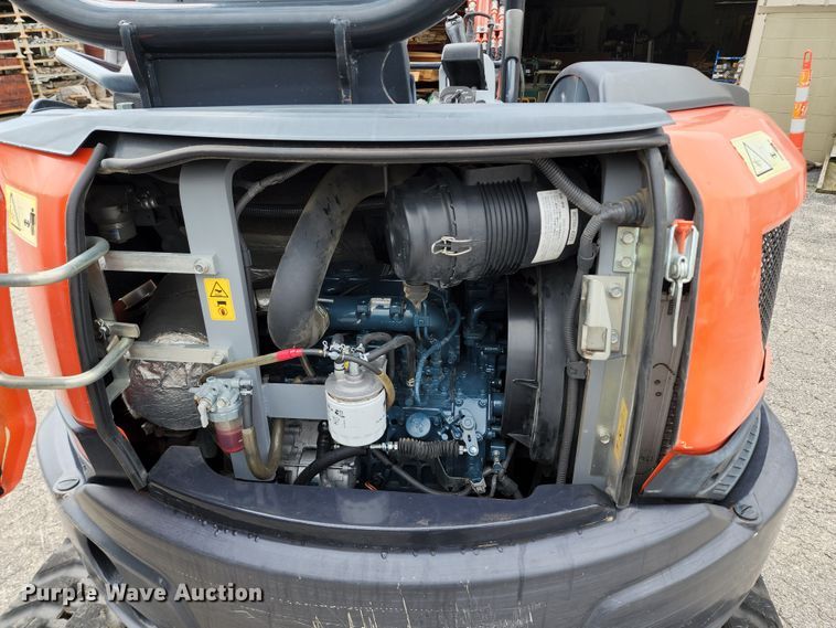 image for item JA9866 2015 Kubota U35-4  mini excavator