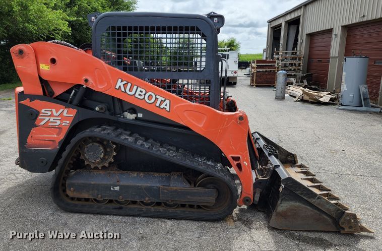 image for item JA9868 2014 Kubota SVL75-2 tracked skid steer loader