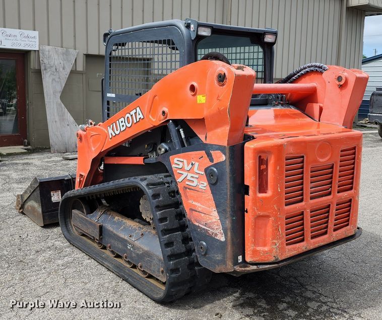 image for item JA9868 2014 Kubota SVL75-2 tracked skid steer loader