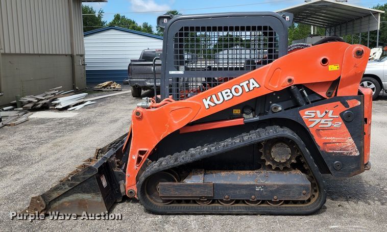 image for item JA9868 2014 Kubota SVL75-2 tracked skid steer loader
