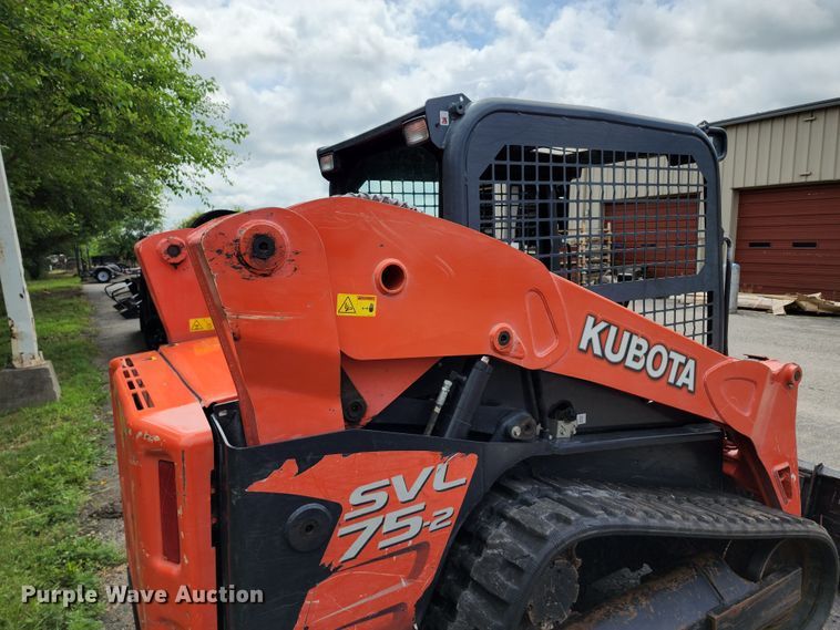 image for item JA9868 2014 Kubota SVL75-2 tracked skid steer loader