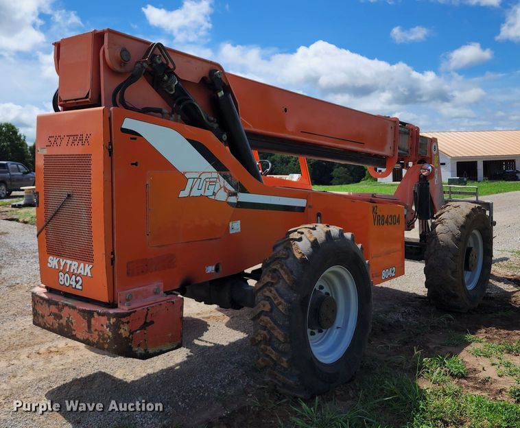 image for item JA9872 2008 Sky Trak 8042  telehandler