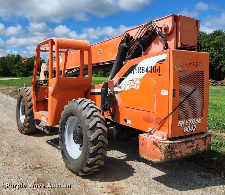 image for item JA9872 2008 Sky Trak 8042  telehandler
