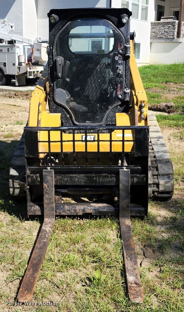 image for item JA9940 2016 Caterpillar 259D  tracked skid steer loader