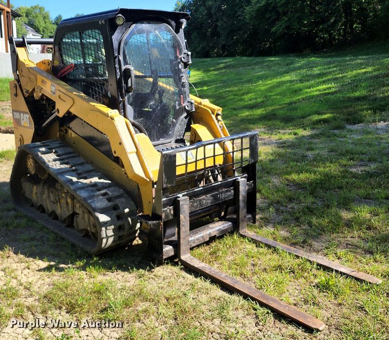 image for item JA9940 2016 Caterpillar 259D  tracked skid steer loader