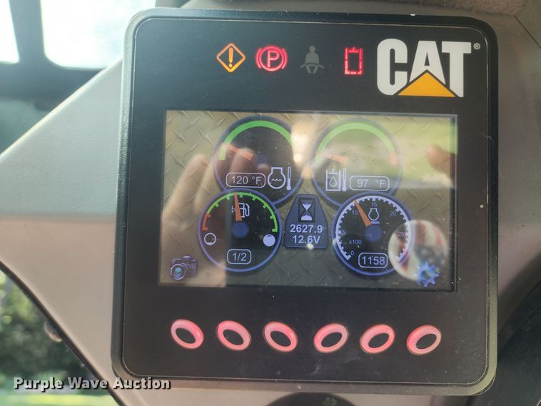 image for item JA9940 2016 Caterpillar 259D  tracked skid steer loader