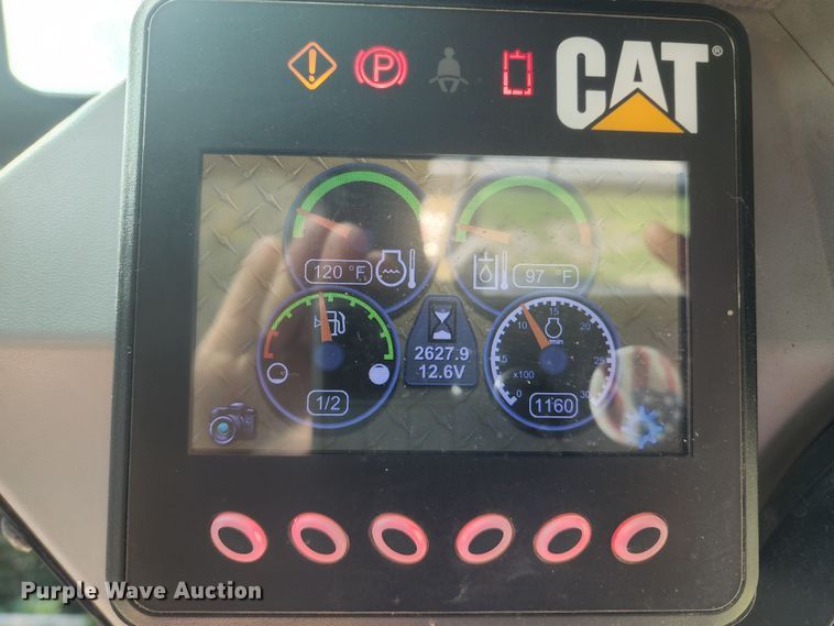 image for item JA9940 2016 Caterpillar 259D  tracked skid steer loader