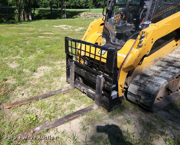 image for item JA9940 2016 Caterpillar 259D  tracked skid steer loader