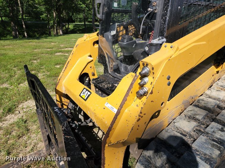 image for item JA9940 2016 Caterpillar 259D  tracked skid steer loader