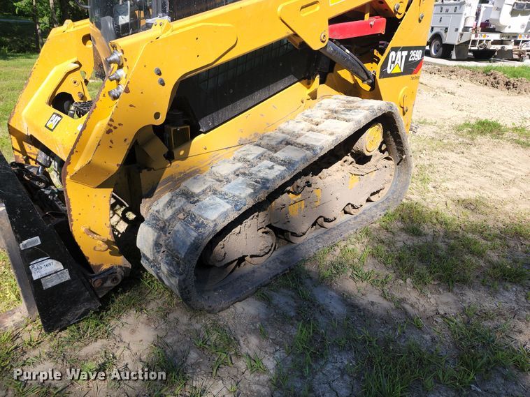 image for item JA9940 2016 Caterpillar 259D  tracked skid steer loader