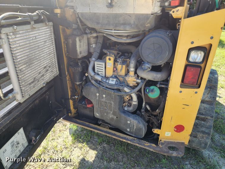 image for item JA9940 2016 Caterpillar 259D  tracked skid steer loader