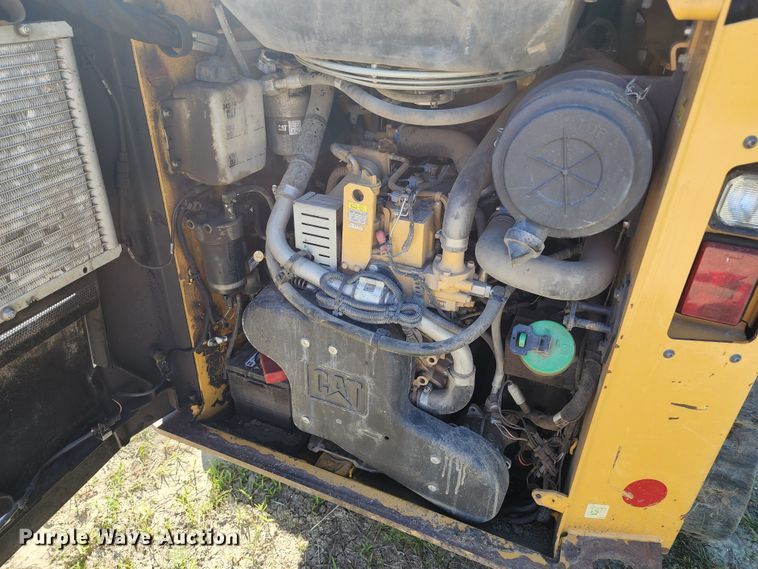 image for item JA9940 2016 Caterpillar 259D  tracked skid steer loader