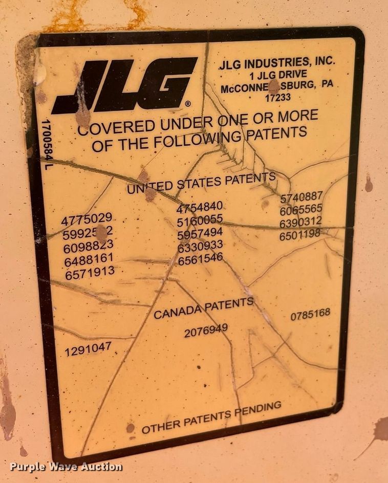 image for item JC9899 1998 JLG 40H  boom lift