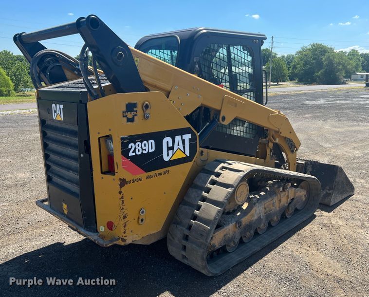 image for item JM9234 2016 Caterpillar 289D  skid steer loader