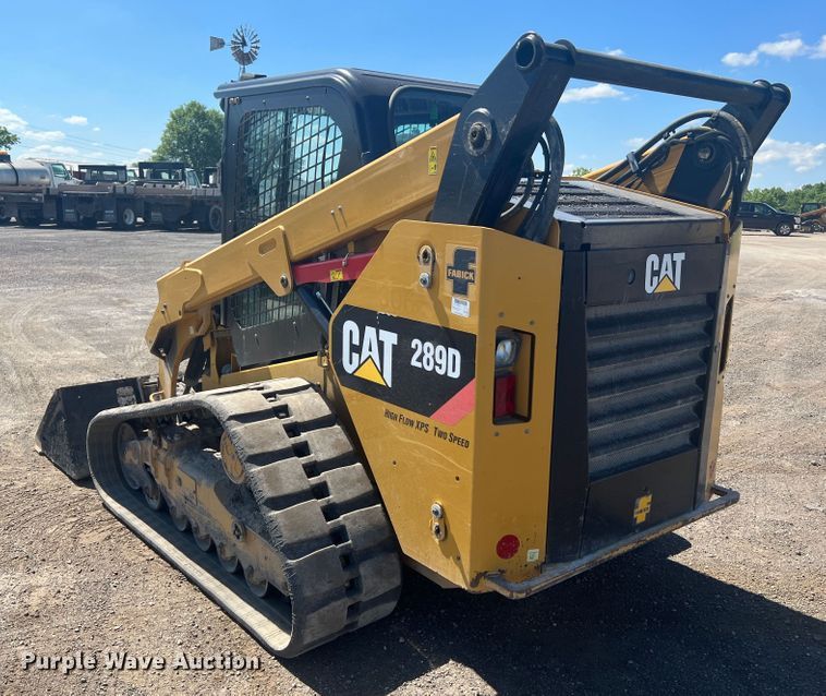 image for item JM9234 2016 Caterpillar 289D  skid steer loader