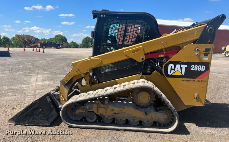 image for item JM9234 2016 Caterpillar 289D  skid steer loader