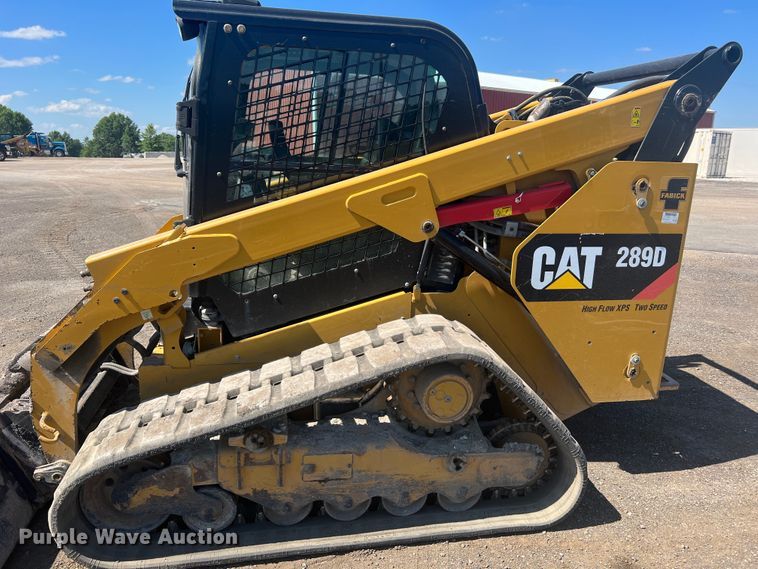 image for item JM9234 2016 Caterpillar 289D  skid steer loader