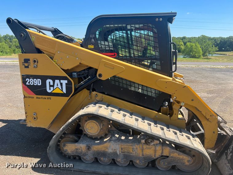 image for item JM9234 2016 Caterpillar 289D  skid steer loader
